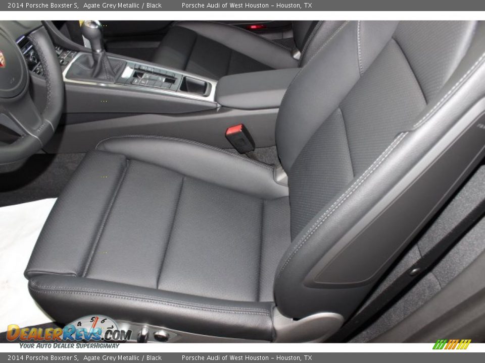 2014 Porsche Boxster S Agate Grey Metallic / Black Photo #12