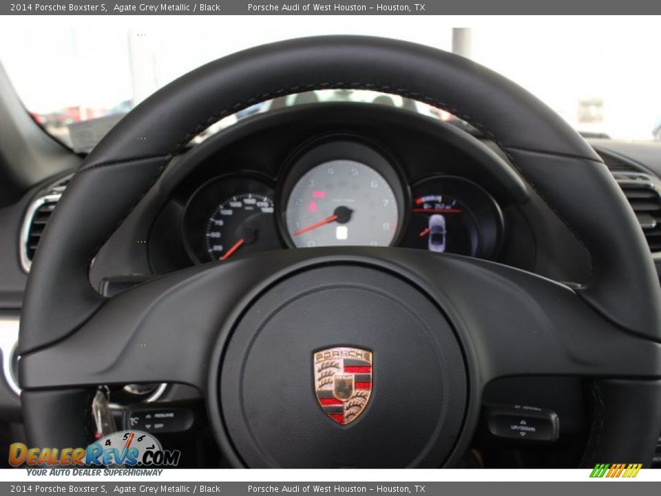 2014 Porsche Boxster S Agate Grey Metallic / Black Photo #21