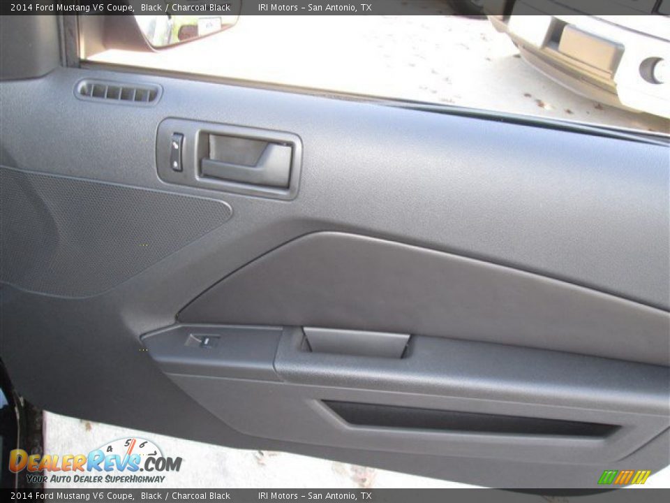 2014 Ford Mustang V6 Coupe Black / Charcoal Black Photo #10