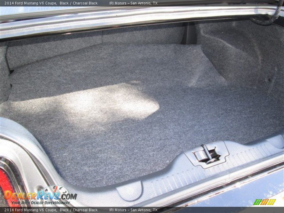 2014 Ford Mustang V6 Coupe Black / Charcoal Black Photo #13