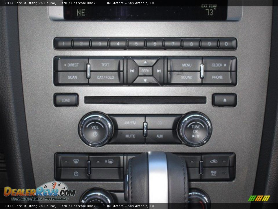 2014 Ford Mustang V6 Coupe Black / Charcoal Black Photo #17