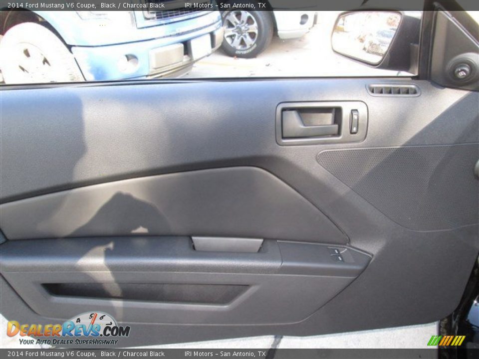 2014 Ford Mustang V6 Coupe Black / Charcoal Black Photo #19