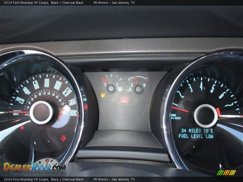 2014 Ford Mustang V6 Coupe Black / Charcoal Black Photo #21