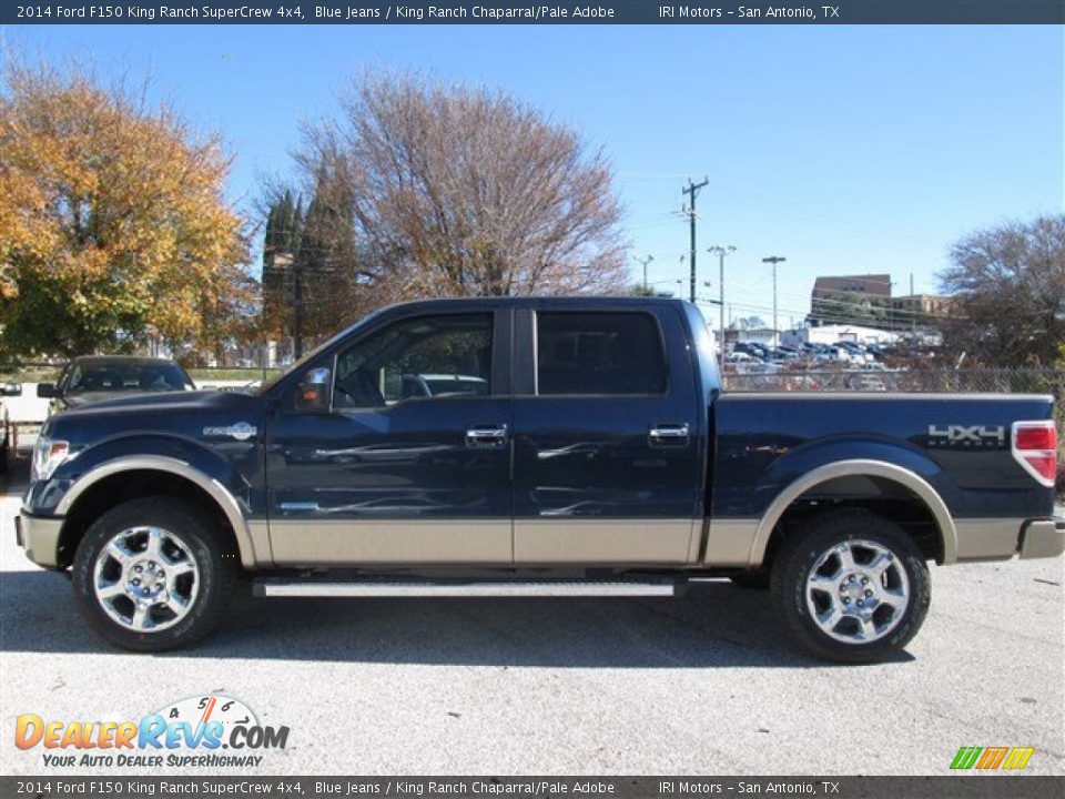 Blue Jeans 2014 Ford F150 King Ranch SuperCrew 4x4 Photo #2