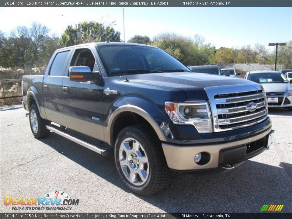 Front 3/4 View of 2014 Ford F150 King Ranch SuperCrew 4x4 Photo #7