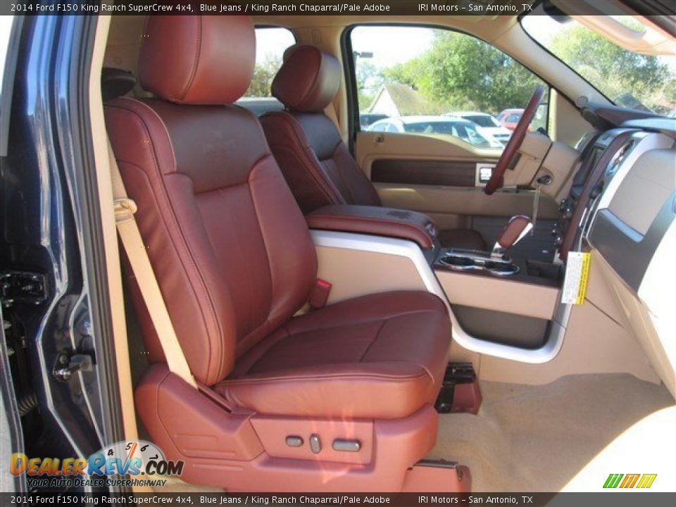 Front Seat of 2014 Ford F150 King Ranch SuperCrew 4x4 Photo #10