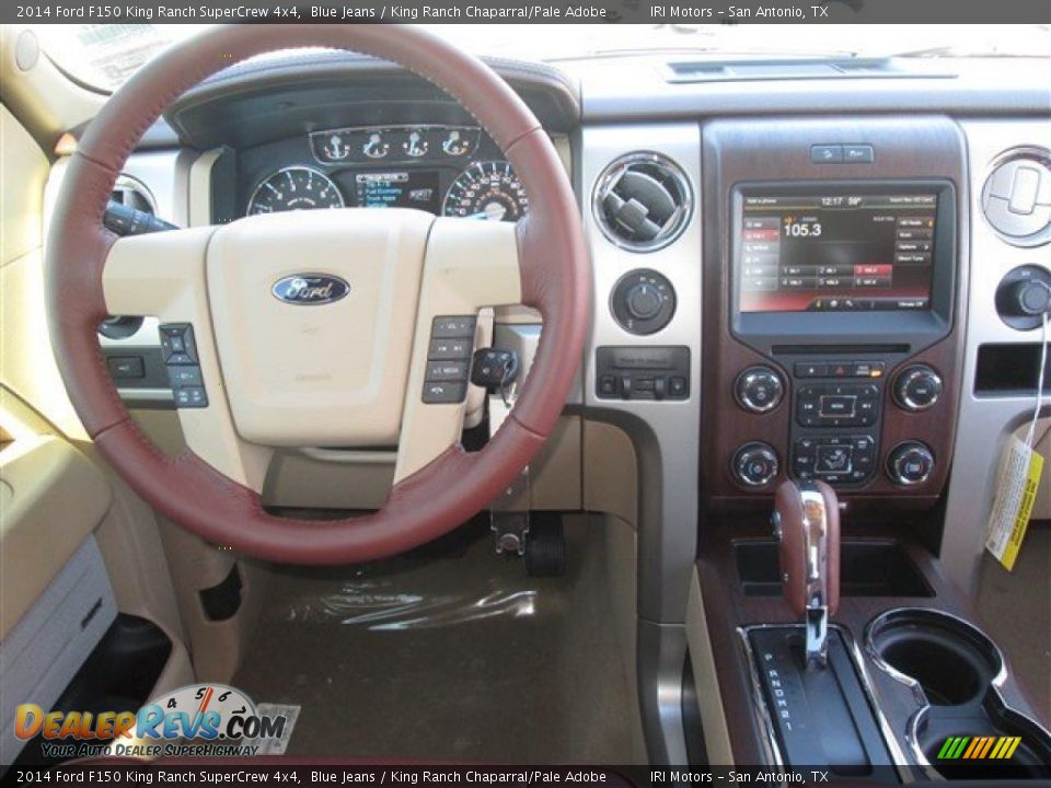 Dashboard of 2014 Ford F150 King Ranch SuperCrew 4x4 Photo #14