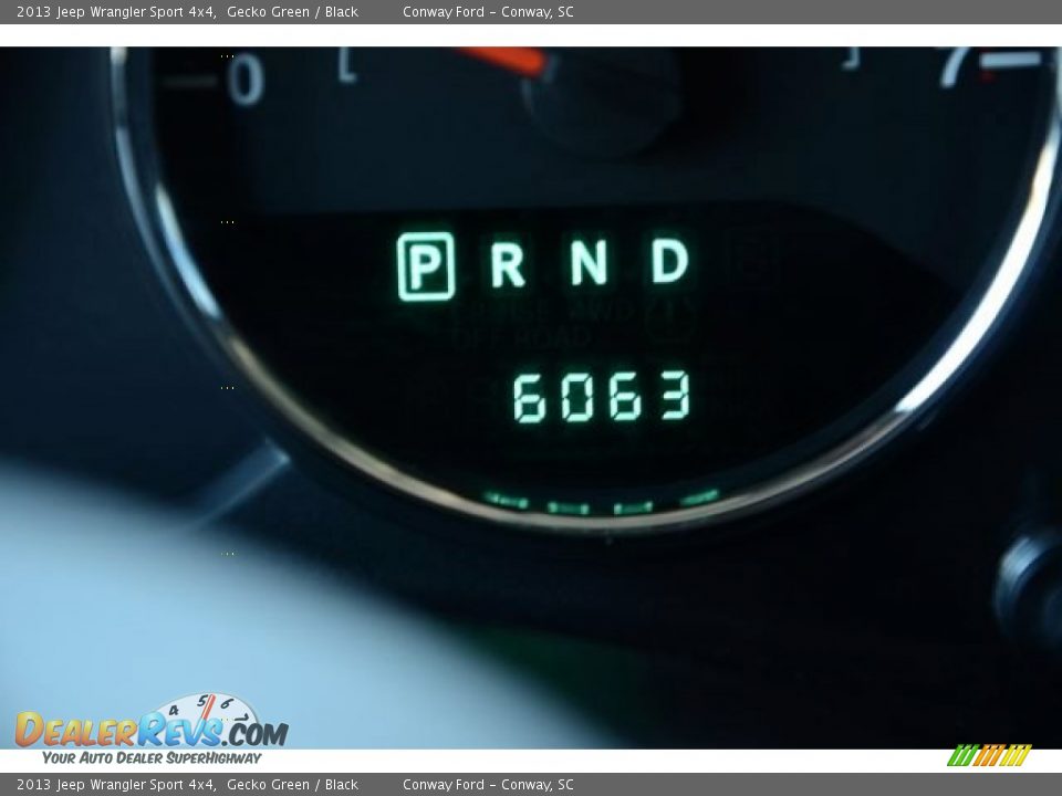 2013 Jeep Wrangler Sport 4x4 Gecko Green / Black Photo #14