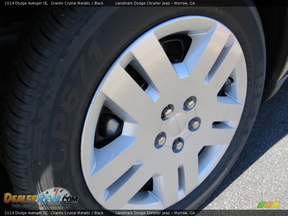2014 Dodge Avenger SE Granite Crystal Metallic / Black Photo #5
