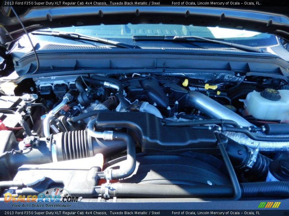 2013 Ford F350 Super Duty XLT Regular Cab 4x4 Chassis 6.7 Liter OHV 32-Valve B20 Power Stroke Turbo-Diesel V8 Engine Photo #10