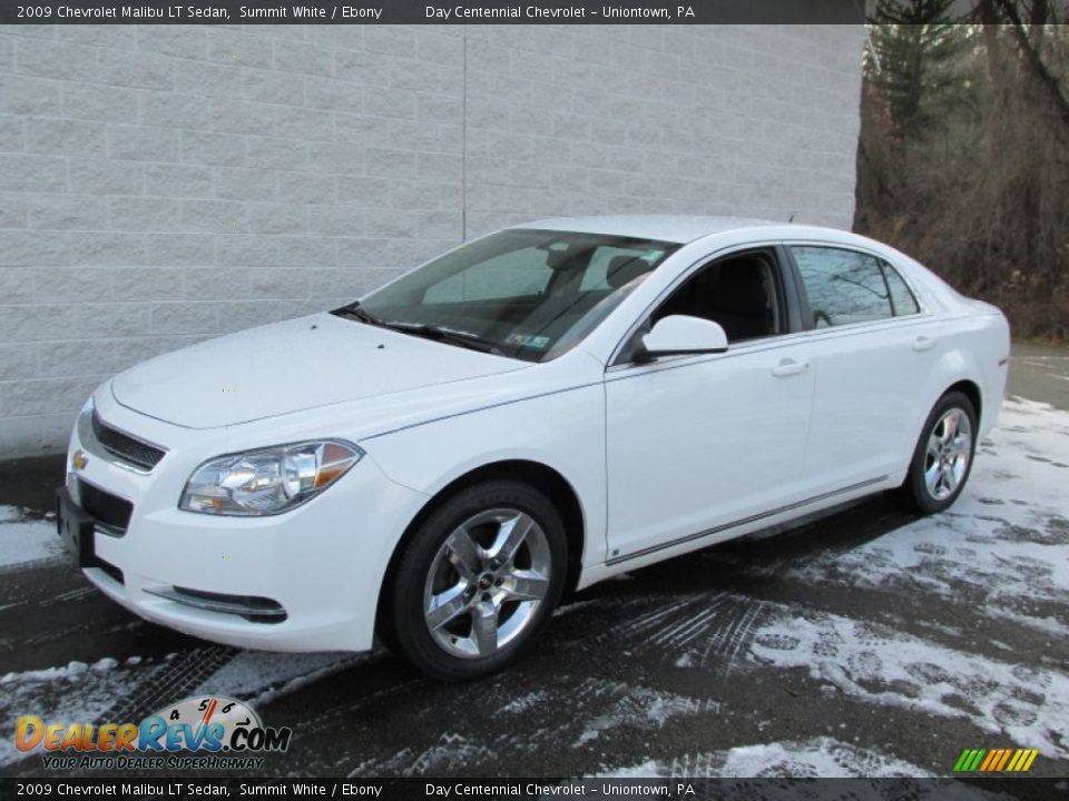 2009 Chevrolet Malibu LT Sedan Summit White / Ebony Photo #1