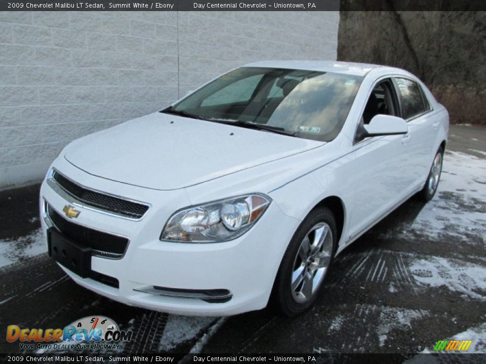 2009 Chevrolet Malibu LT Sedan Summit White / Ebony Photo #9