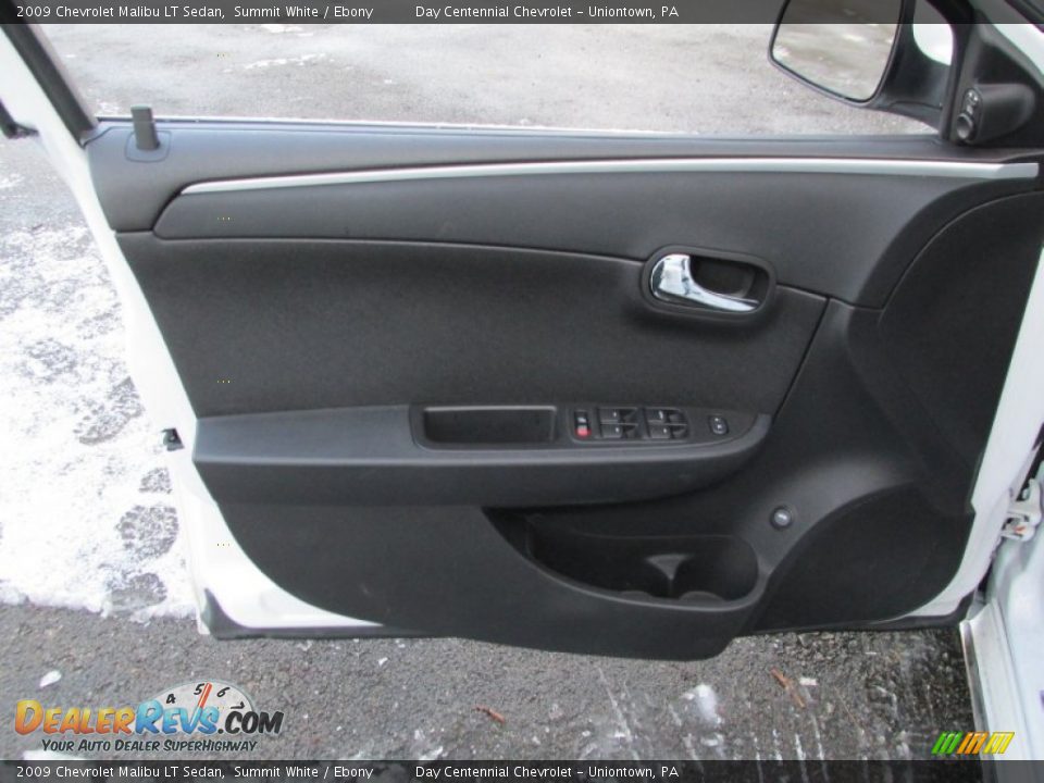 2009 Chevrolet Malibu LT Sedan Summit White / Ebony Photo #10