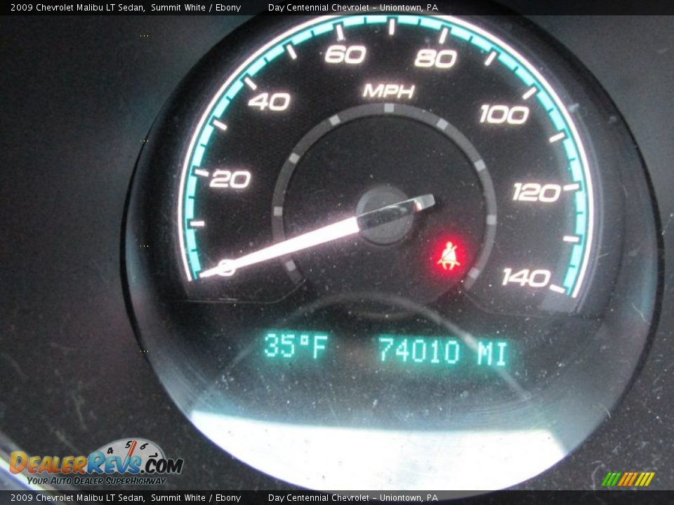 2009 Chevrolet Malibu LT Sedan Summit White / Ebony Photo #20