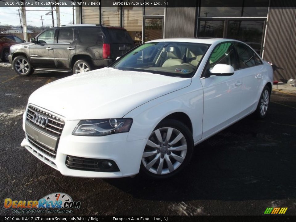 Front 3/4 View of 2010 Audi A4 2.0T quattro Sedan Photo #1