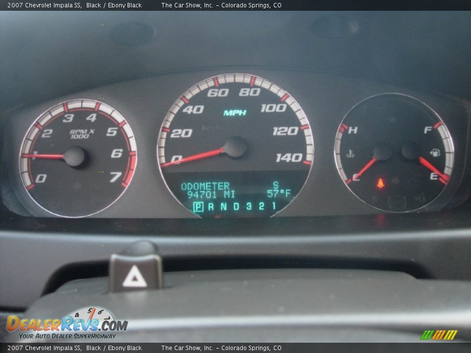 2007 Chevrolet Impala SS Black / Ebony Black Photo #2