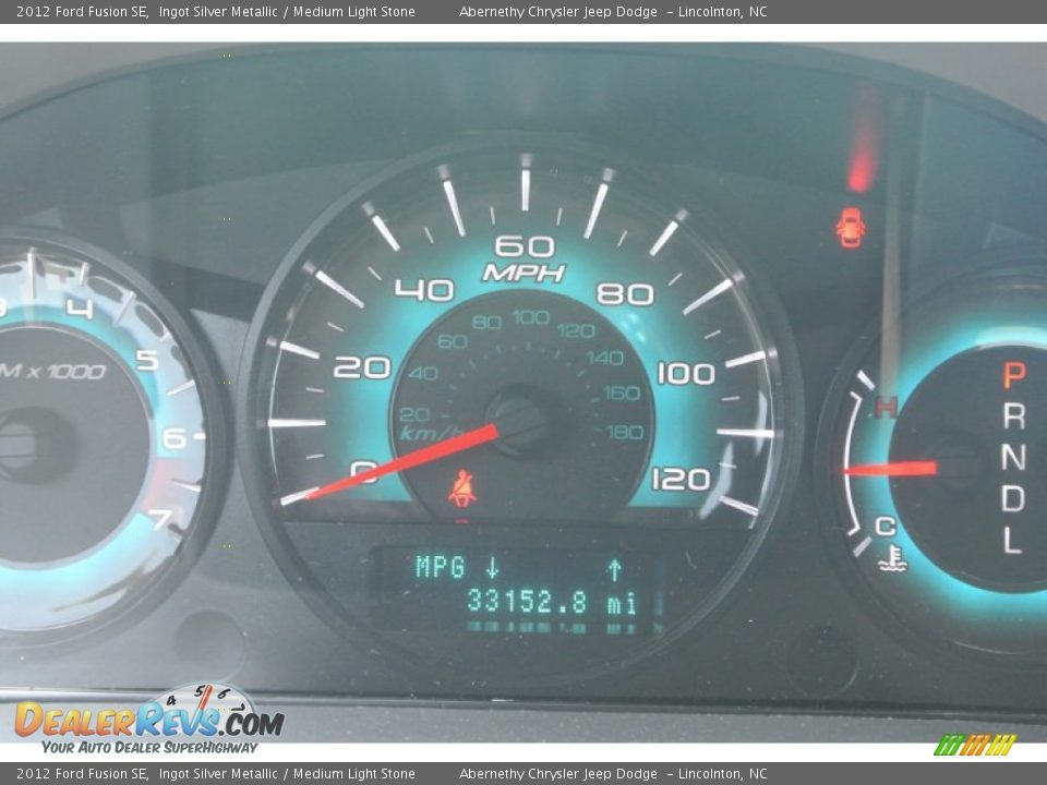 2012 Ford Fusion SE Ingot Silver Metallic / Medium Light Stone Photo #12