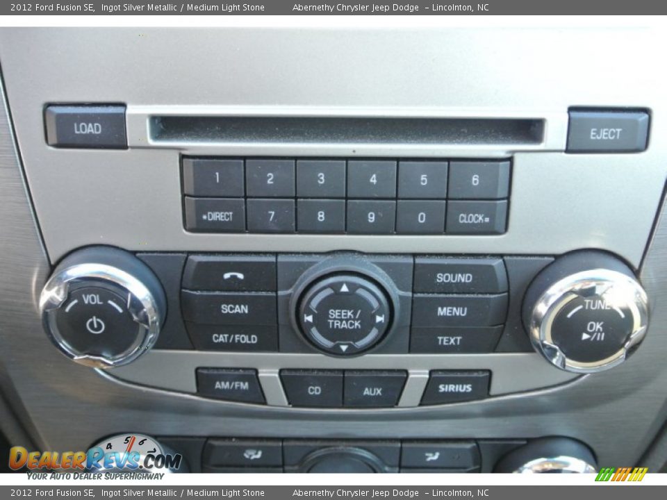 2012 Ford Fusion SE Ingot Silver Metallic / Medium Light Stone Photo #15