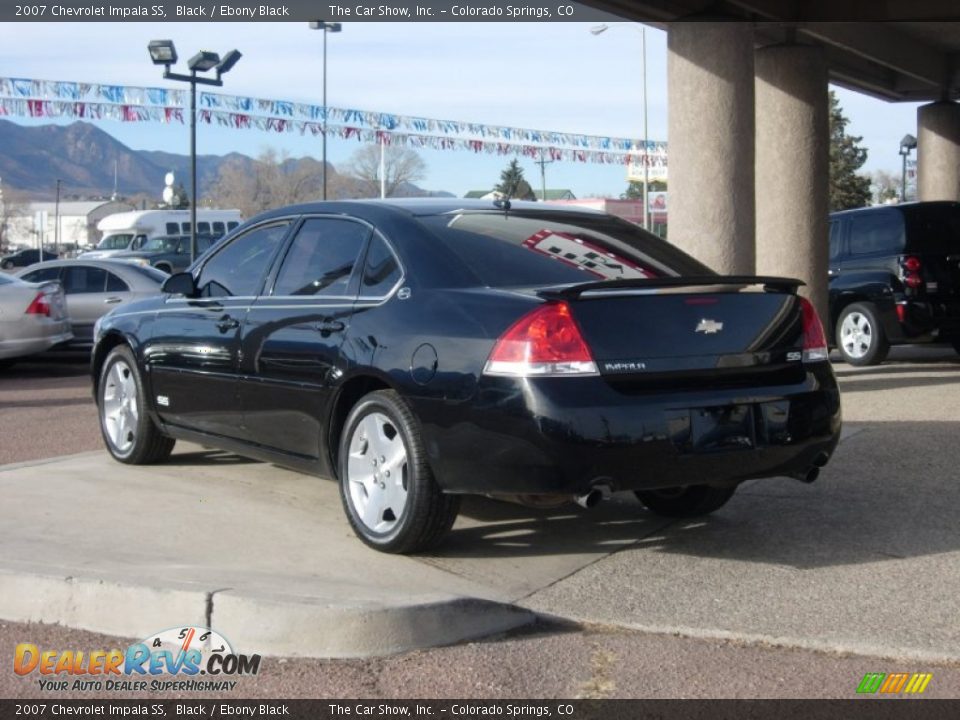 2007 Chevrolet Impala SS Black / Ebony Black Photo #9