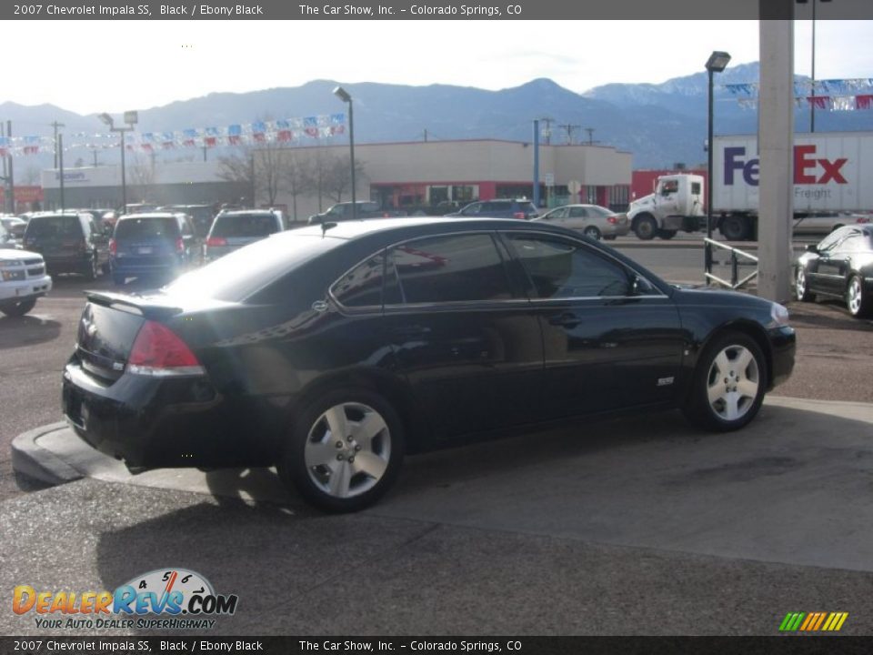 2007 Chevrolet Impala SS Black / Ebony Black Photo #12