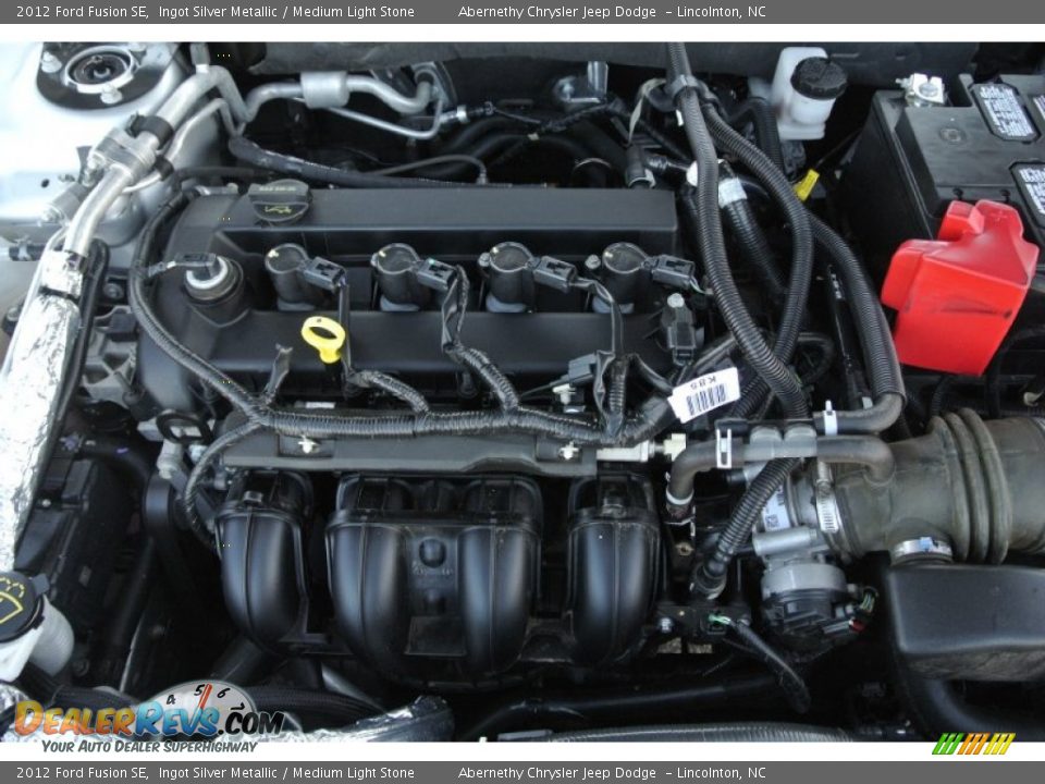 2012 Ford Fusion SE Ingot Silver Metallic / Medium Light Stone Photo #25