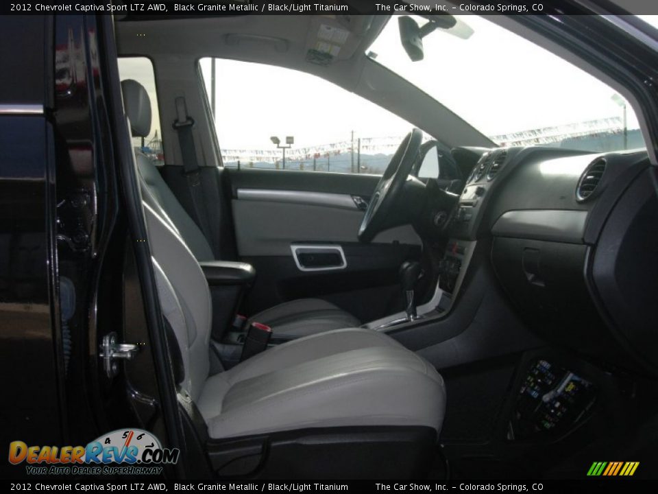 2012 Chevrolet Captiva Sport LTZ AWD Black Granite Metallic / Black/Light Titanium Photo #9
