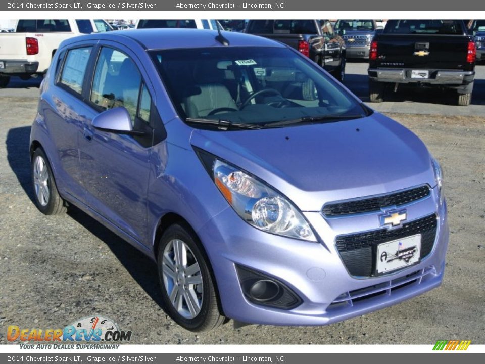 2014 Chevrolet Spark LT Grape Ice / Silver/Silver Photo #1