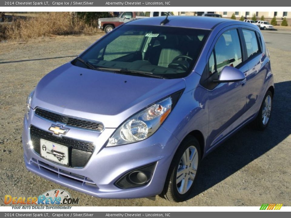 2014 Chevrolet Spark LT Grape Ice / Silver/Silver Photo #2