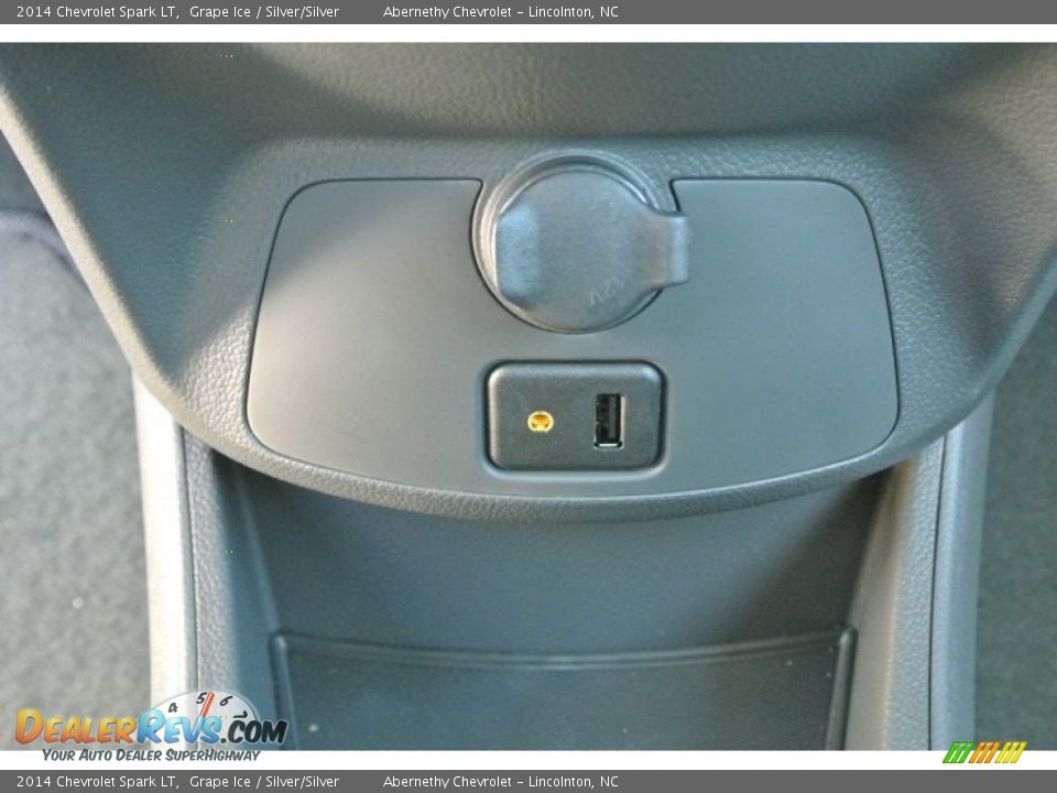2014 Chevrolet Spark LT Grape Ice / Silver/Silver Photo #11