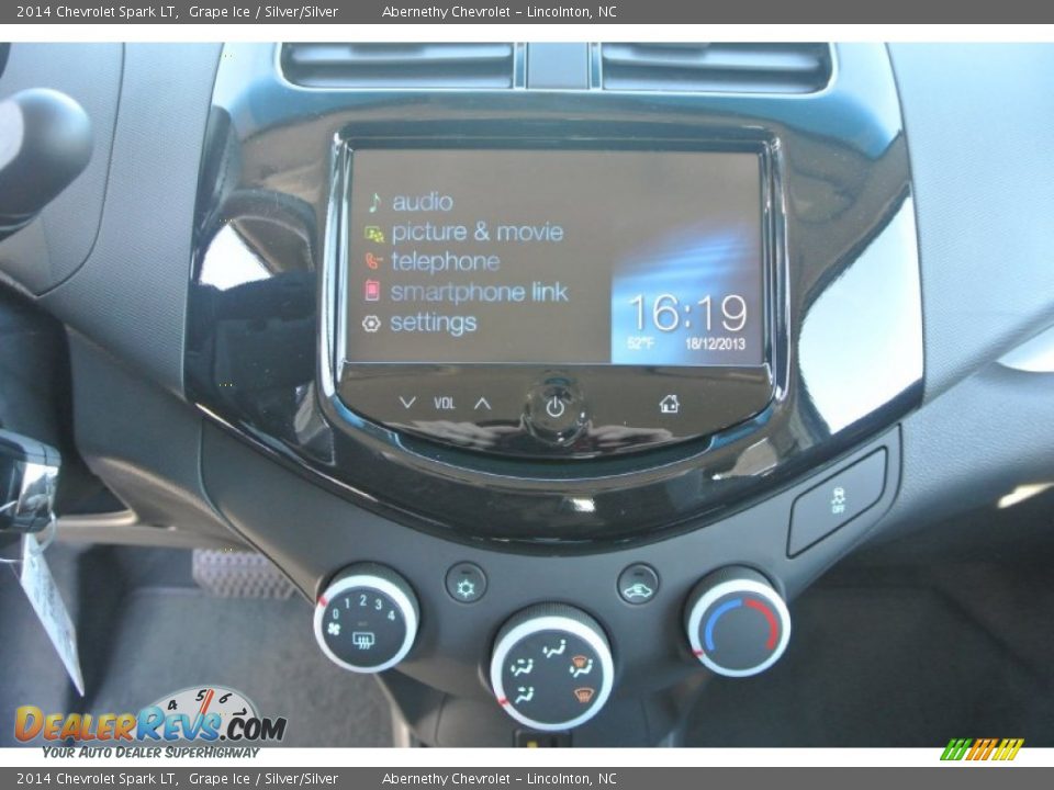 2014 Chevrolet Spark LT Grape Ice / Silver/Silver Photo #12