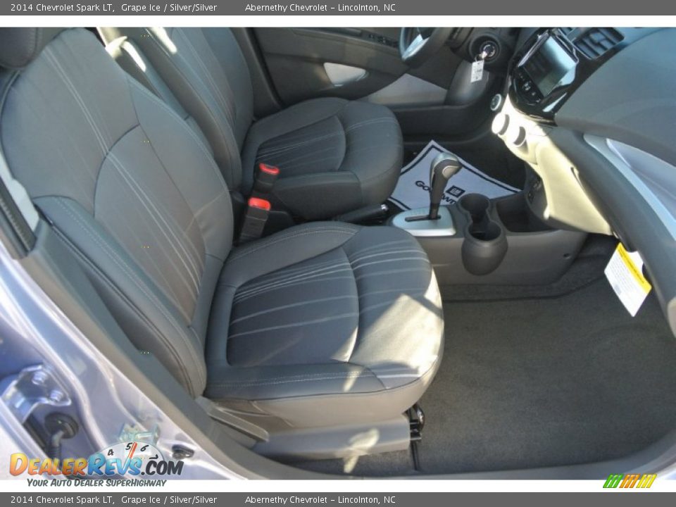 2014 Chevrolet Spark LT Grape Ice / Silver/Silver Photo #17