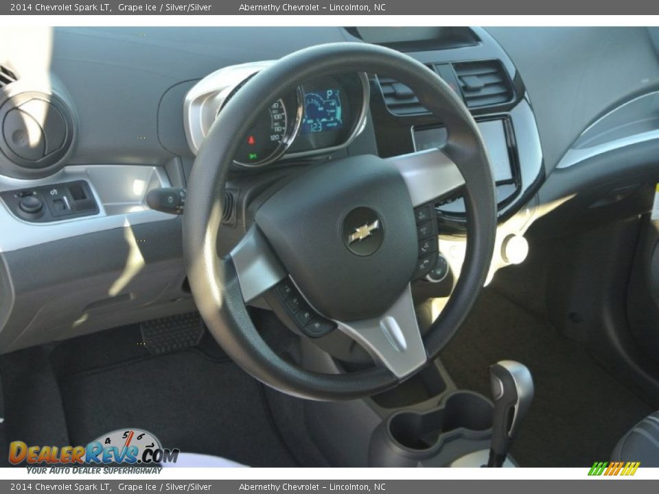 2014 Chevrolet Spark LT Grape Ice / Silver/Silver Photo #21