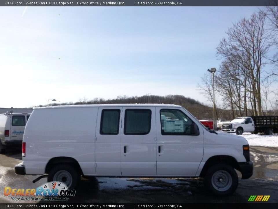 2014 Ford E-Series Van E150 Cargo Van Oxford White / Medium Flint Photo #1