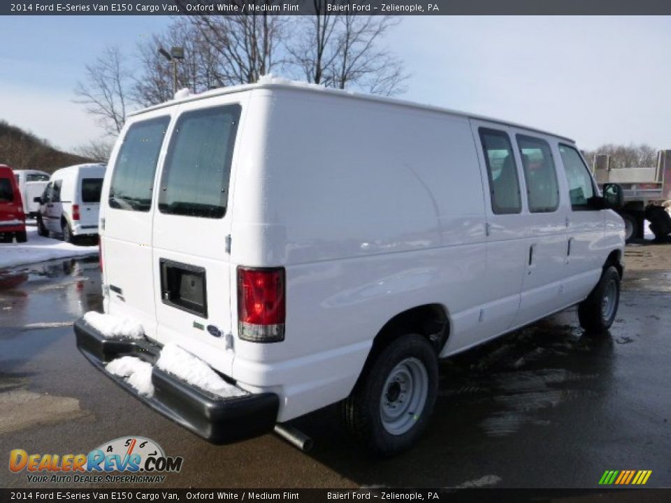 2014 Ford E-Series Van E150 Cargo Van Oxford White / Medium Flint Photo #8
