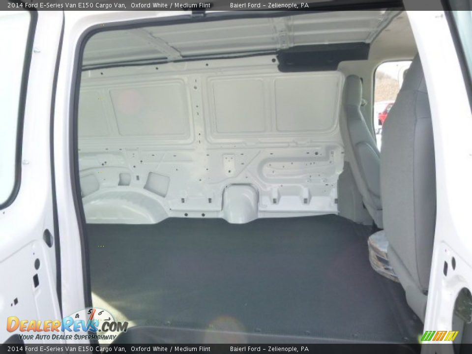 2014 Ford E-Series Van E150 Cargo Van Oxford White / Medium Flint Photo #15