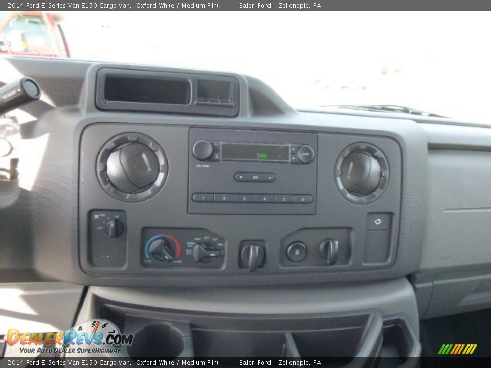 2014 Ford E-Series Van E150 Cargo Van Oxford White / Medium Flint Photo #16