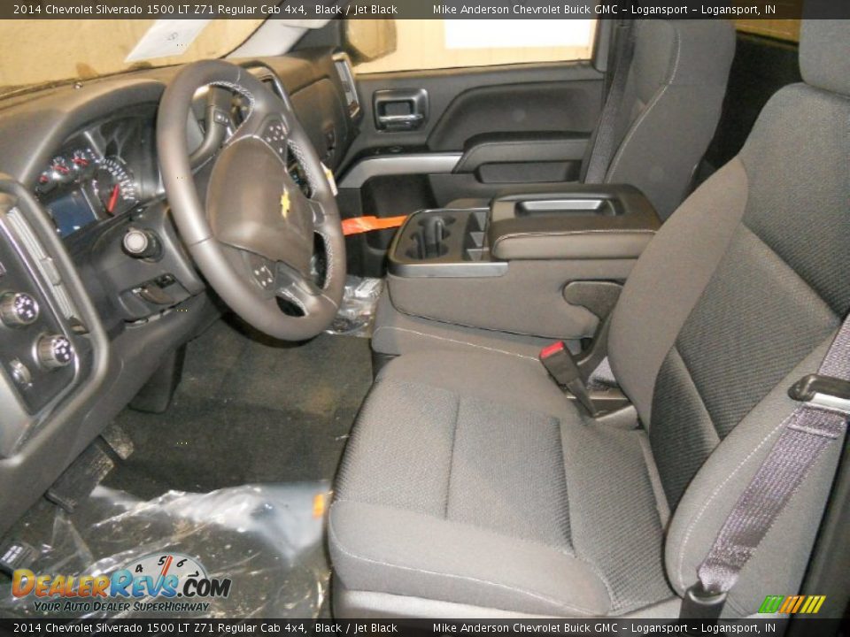 2014 Chevrolet Silverado 1500 LT Z71 Regular Cab 4x4 Black / Jet Black Photo #4