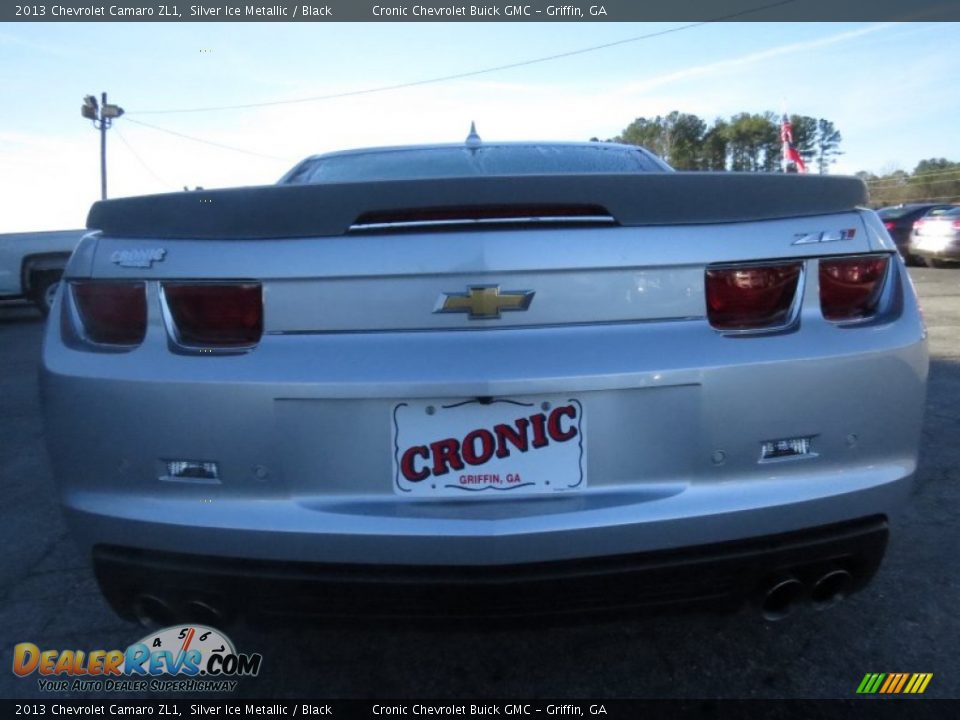 2013 Chevrolet Camaro ZL1 Silver Ice Metallic / Black Photo #6