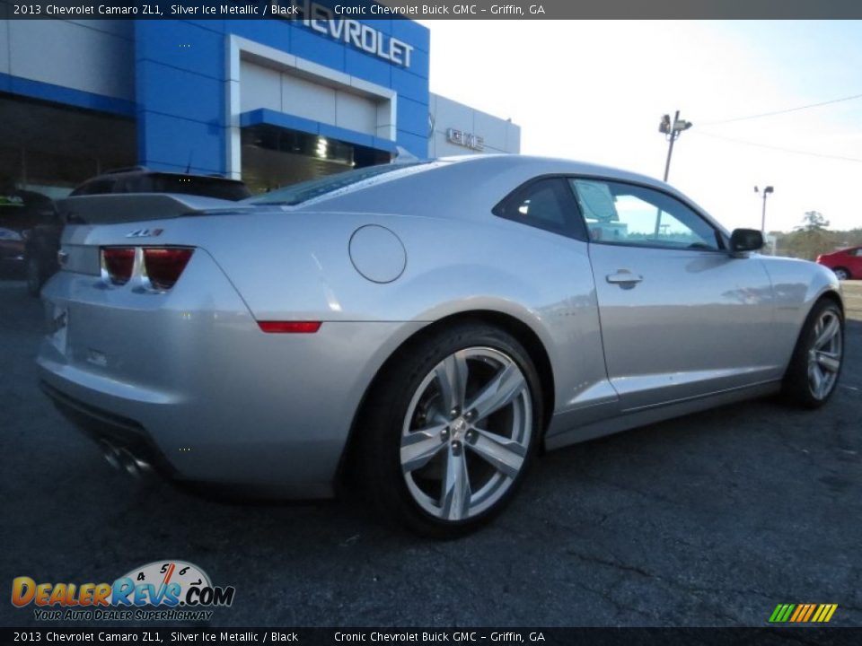 2013 Chevrolet Camaro ZL1 Silver Ice Metallic / Black Photo #7