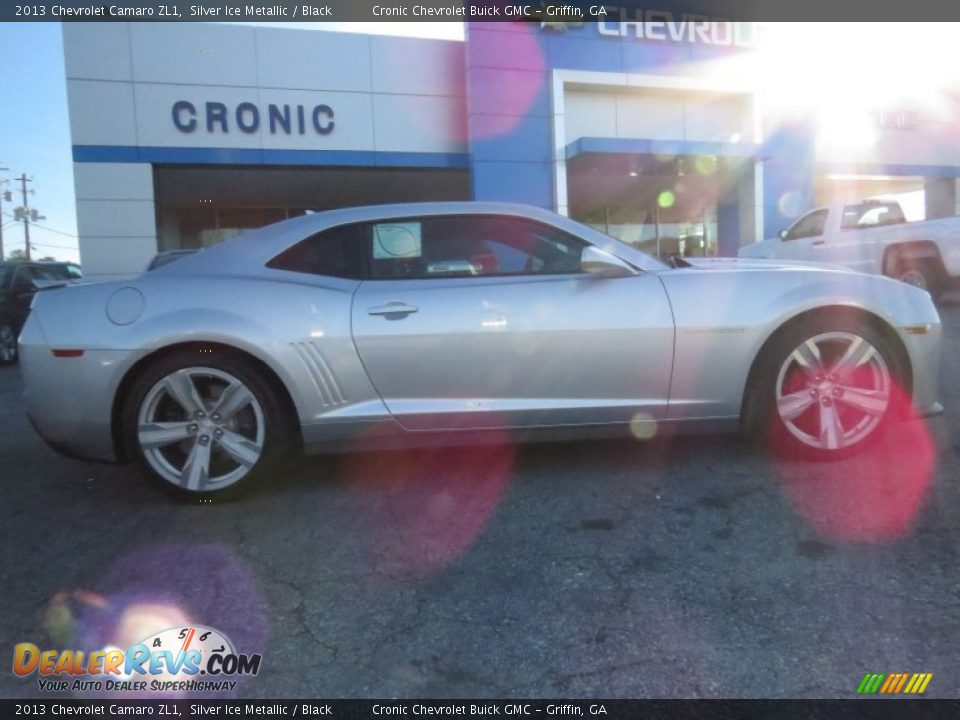 2013 Chevrolet Camaro ZL1 Silver Ice Metallic / Black Photo #8