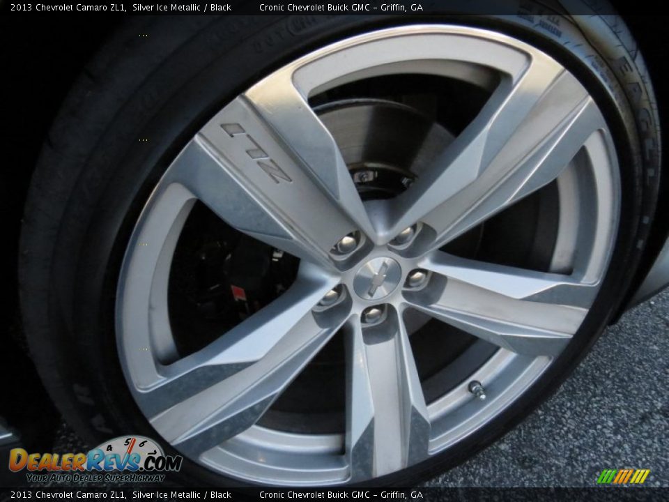 2013 Chevrolet Camaro ZL1 Silver Ice Metallic / Black Photo #9