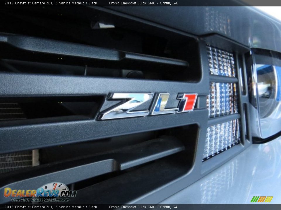 2013 Chevrolet Camaro ZL1 Silver Ice Metallic / Black Photo #10