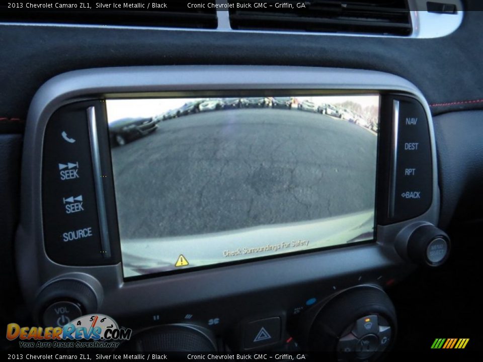 2013 Chevrolet Camaro ZL1 Silver Ice Metallic / Black Photo #16