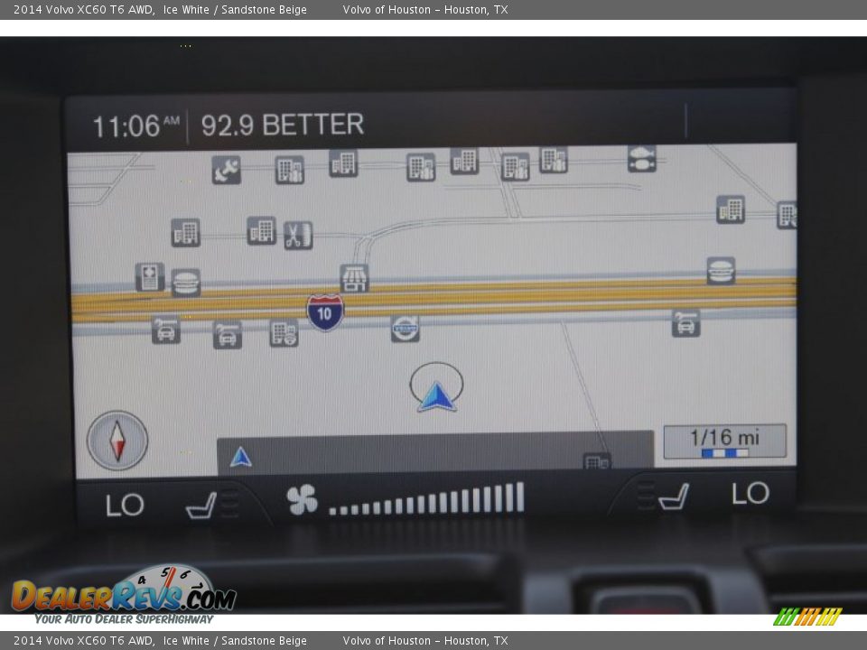 2014 Volvo XC60 T6 AWD Ice White / Sandstone Beige Photo #18