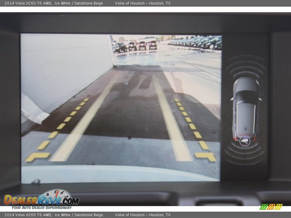 2014 Volvo XC60 T6 AWD Ice White / Sandstone Beige Photo #19