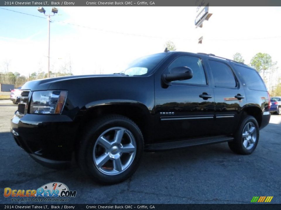 2014 Chevrolet Tahoe LT Black / Ebony Photo #3