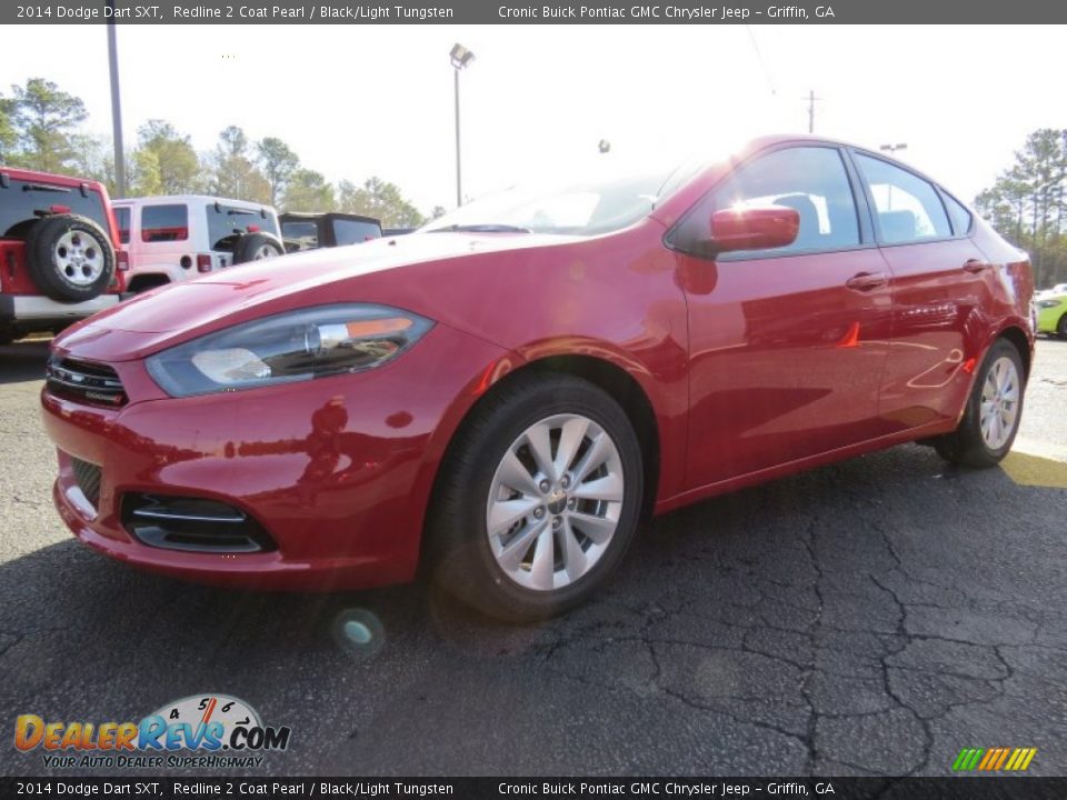 2014 Dodge Dart SXT Redline 2 Coat Pearl / Black/Light Tungsten Photo #3