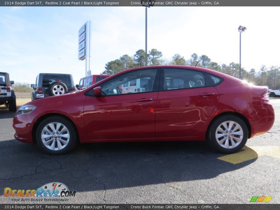 2014 Dodge Dart SXT Redline 2 Coat Pearl / Black/Light Tungsten Photo #4