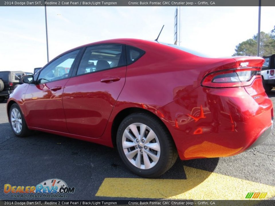 2014 Dodge Dart SXT Redline 2 Coat Pearl / Black/Light Tungsten Photo #5