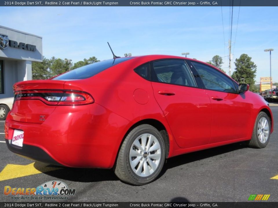 2014 Dodge Dart SXT Redline 2 Coat Pearl / Black/Light Tungsten Photo #7